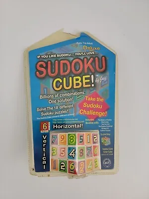 £13.25 • Buy SUDOKU CUBE Deluxe Game Cube Ages  7 To Adult 18 Different Puzzles SEALED