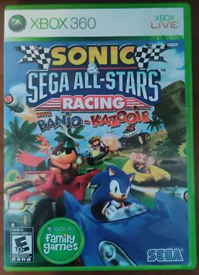 Sonic & Sega All-Stars Racing With Banjo-Kazooie | Xbox 360 | CIB | Tested • $14.99