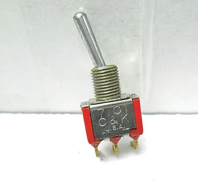 7101sdabe C&k Toggle Switch 20 Volts New Old Stock • $3