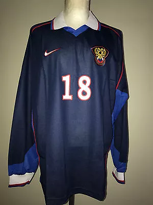 £249.99 • Buy Russia Cccp Ussr 1997 #18 Dmitriy Cheryshev Match Issued Vs Bulgaria Long Sleeve