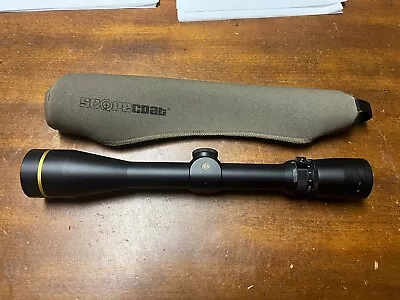 LEUPOLD VX-III 3.5-10x40mm Rifle Scope + SCOPECOAT • $325