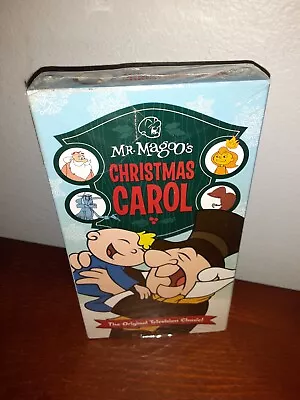 MR. MAGOO'S CHRISTMAS CAROL Original Television Classic VHS Animated NEW Sealed • $4.99