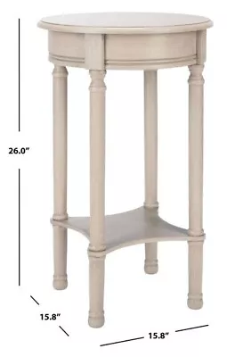 Safavieh Tinsley Round Accent Table Reduced Price 2172723143 ACC5717A • $52