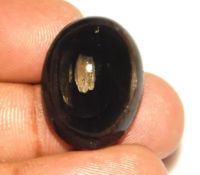 20.ct Natural Rainbow Obsidian Eye Oval Cabochon Jewelry Making Gemstone At=54 • $9.90