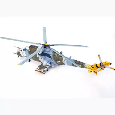 Die Cast Mi-24V Armed Helicopter Alloy Plastic Model In A 1:72 Ratio • $104.90