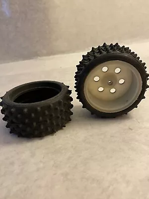 2 Used Schumacher 1/10th Scale Tires And 1 Team Associated Wheel • $9.99