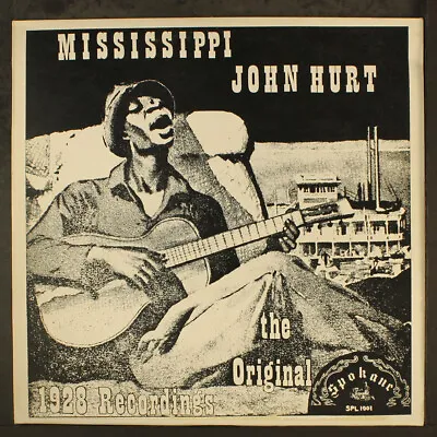 MISSISSIPPI JOHN HURT: The Original 1928 Recordings SPOKANE 12  LP 33 RPM UK • $100