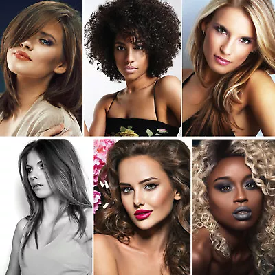 £24.99 • Buy Female Hair Design, Hair Dresser, Salon Posters Upto A0 Size,  Frames Available.