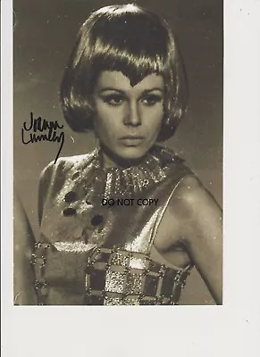 JOANNA LUMLEY  UFO Tv Series  Screen Test  10x8 Autograph Photo • £6