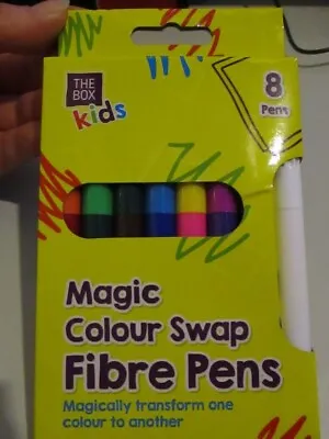 Magical Colour Swap Fibre Pens 8pk • £2.24