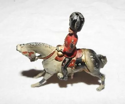 Vintage Cherilea Hollow Cast Metal ~ Mounted Scots Guard ~ Made In England • $4.75