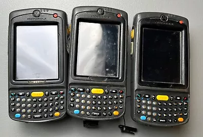 Symbol Motorola MC75A0 Handheld Scanner UNTESTED. Lot Of 3 • $49.95