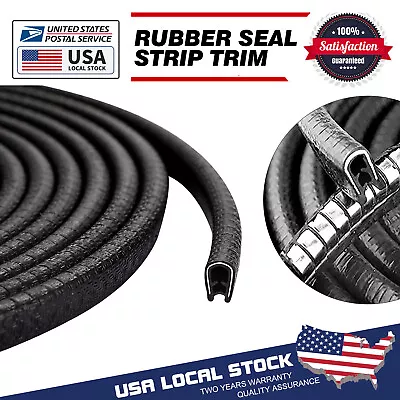 20ft Car Door Edge Trim Guard Rubber Seal Strip Protector Fit For Toyota Camry • $9.99