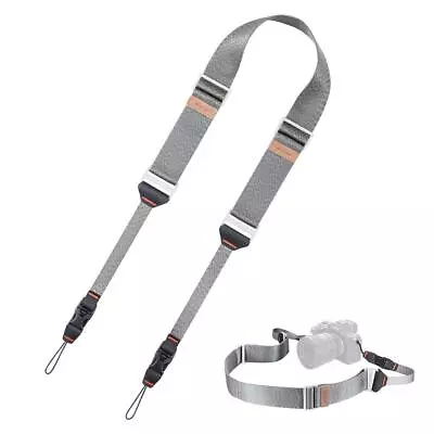 K&F Concept Camera Shoulder Strap Adjustable 100-145cm Width-45mm KF13.132 Gray • $32.99