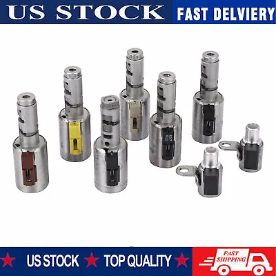 8Pcs 6-Speed 09G TF-60SN/TF60SN Trans Valve Body Solenoid Set For VW Audi Mini • $133