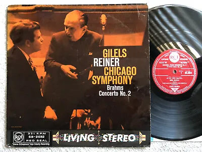 £2.99 • Buy Brahms - Concerto No.2 - Gilels - RCA Living Stereo LP - SB-2032 Ed.1