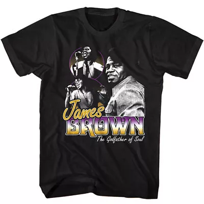 James Brown Godfather Of Soul Men's T Shirt • $28.99