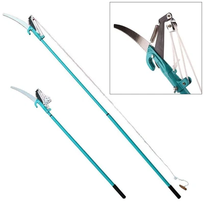£20.99 • Buy Telescopic Garden Lopper Extendable Tree Branch Pruner Cutter Inc Saw Attachment