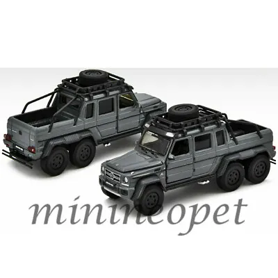 ERA CAR MB216X6RF62 MERCEDES BENZ G63 AMG 6x6 OFFROAD 1/64 DIECAST MODEL GRAY • $15.90