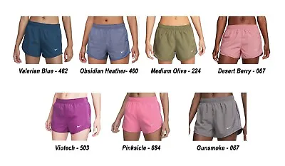Nike Womens Tempo Brief Lined Running Shorts In Different Colors & Sizes CU8890 • $19