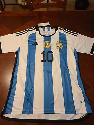 Argentina Home Jersey Camisa Size XL Messi • $40