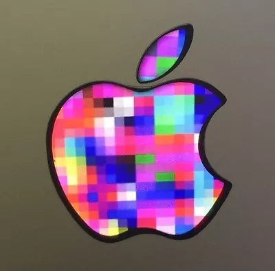 GLOWING PIXELS Apple MacBook Pro Air Sticker Laptop Logo DECAL 1112131517 In • $4.50