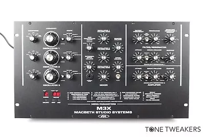 Macbeth Studio Systems M3x Synthesizer Midi Rack Minimoog + VINTAGE SYNTH DEALER • $2599.99