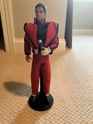 Vintage MJJ Productions LJN Toys Michael Jackson Doll In Thriller Outfit 1984 • $29