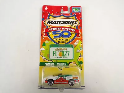 Matchbox Chevrolet Camaro SS Across America 50th Birthday Series Florida • $6.99