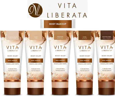 VITA LIBERTA Body Blur Body Makeup 100ml Brand With & Without Tan NEW+SEALED UK • £13.49