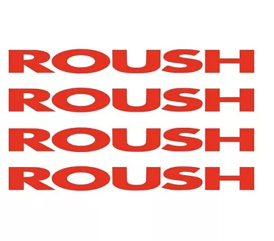 ROUSH Wheels Rims Vinyl Decal Set Of 4 You Pick Color • $10