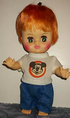 1971 Horsman Mickey Mouse Club Mouseketeer 8  Doll Red Hair • $9.99