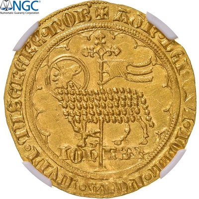 $15180 • Buy [#899708] Coin, France, Jean II Le Bon, Mouton D'or, 1355, Pontivy's Hoard, NGC,