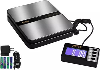 Acteck 150LB X 0.1 OZ Extended Display Digital Shipping Postal Scale With AC Ada • $36.51