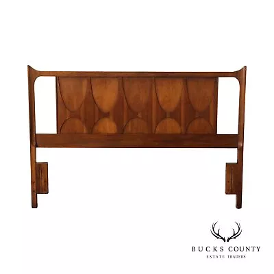 Broyhill Brasilia Mid Century Modern Walnut Queen Headboard • $1095