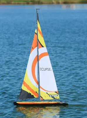 Eclipse 1M RTR RC Sailboat (39  Inch Hull) (7' Foot Tall) W/ 2.4GHz Radio System • $458.56