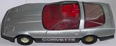 Model Plastic ERTL 1980s Chevrolet C4 Corvette Hardtop Silver/gray Made In USA • $9