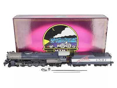 MTH 20-3082-1 Frisco/Meteor Steam Locomotive & Tender W/PS2 #4501 EX/Box • $1349.99