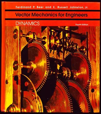 Vector Mechanics For Engineers Fourth Edition • $24.95