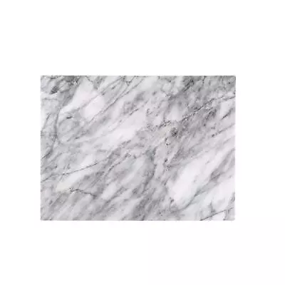 Villa Acacia Marble Cutting Board - 16 X 12 Inch Marble Slab Pastry Board For... • $88.43