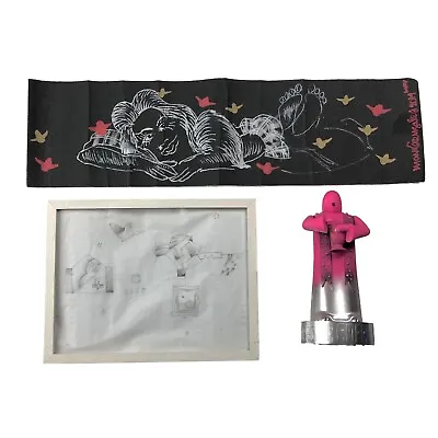 Mark Gonzales Gonz Original Drawing Painting Art Work Grip Tape Priest Signed • $6308.44