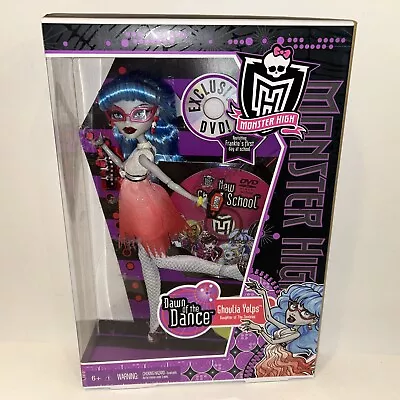 2011 Monster High Ghoulia Yelps Dawn Of The Dance Mattel With CD RARE NEW IN BOX • $374.99
