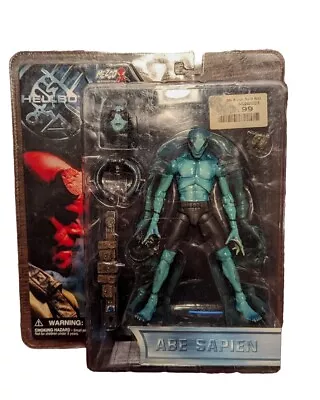 Mezco HELLBOY- ABE SAPIEN ACTION FIGURE 2003 SEALED • $55