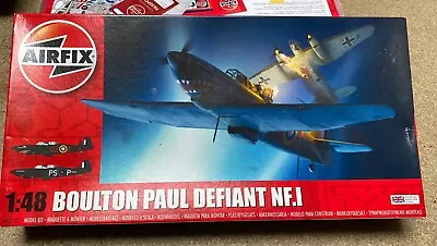 1/48 Airfix Bouton Paul Defiant NF.l. - Unmade Model Aircraft Kit In Sealed Box • £11.72