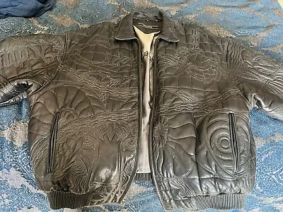 Vintage Marc Buchanan Pelle Pelle Leather Jacket • $499.99