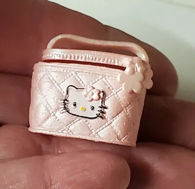 Dollhouse Miniature Pink Hello Kitty Makeup Bag Scale 1/12 • $6.95