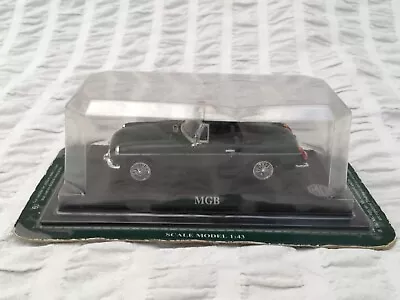 1/43 Green MGB Diecast Metal Model With Plinth - NEW Original Packaging • £10