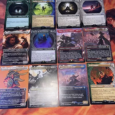 MTG *Legendary-Commander￼ Lot X12 New- Magic The Gathering: Extended Art Lot TCG • $18.96