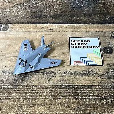 Vintage 1990 Grey Matchbox DieCast F-117A Stealth Fighter Bomber • $9.99