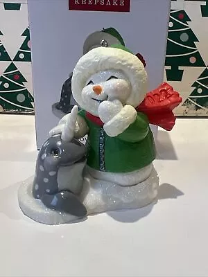 £9.99 • Buy Snow Buddies 25th Christmas Tree Hallmark Keepsake Ornament New In Box